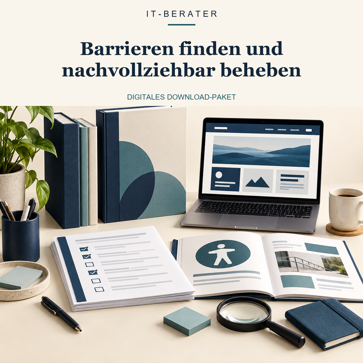 Produktbild: Barrieren finden und nachvollziehbar beheben – digitales Download-Paket aus dem Runa Mineralis Shop.