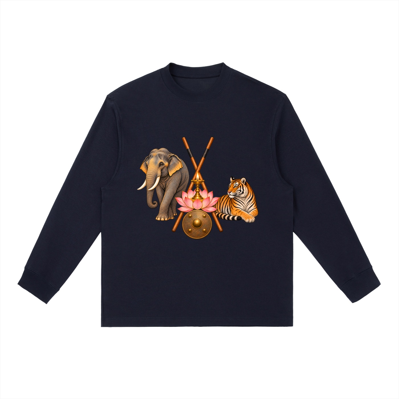 Kalari B – Langarmshirt, Freie Komposition – Bild 22