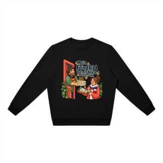 Mein Feindbild hat mir Kekse mitgebracht. (Kekse mitgebracht) – Sweatshirt · Motiv 2