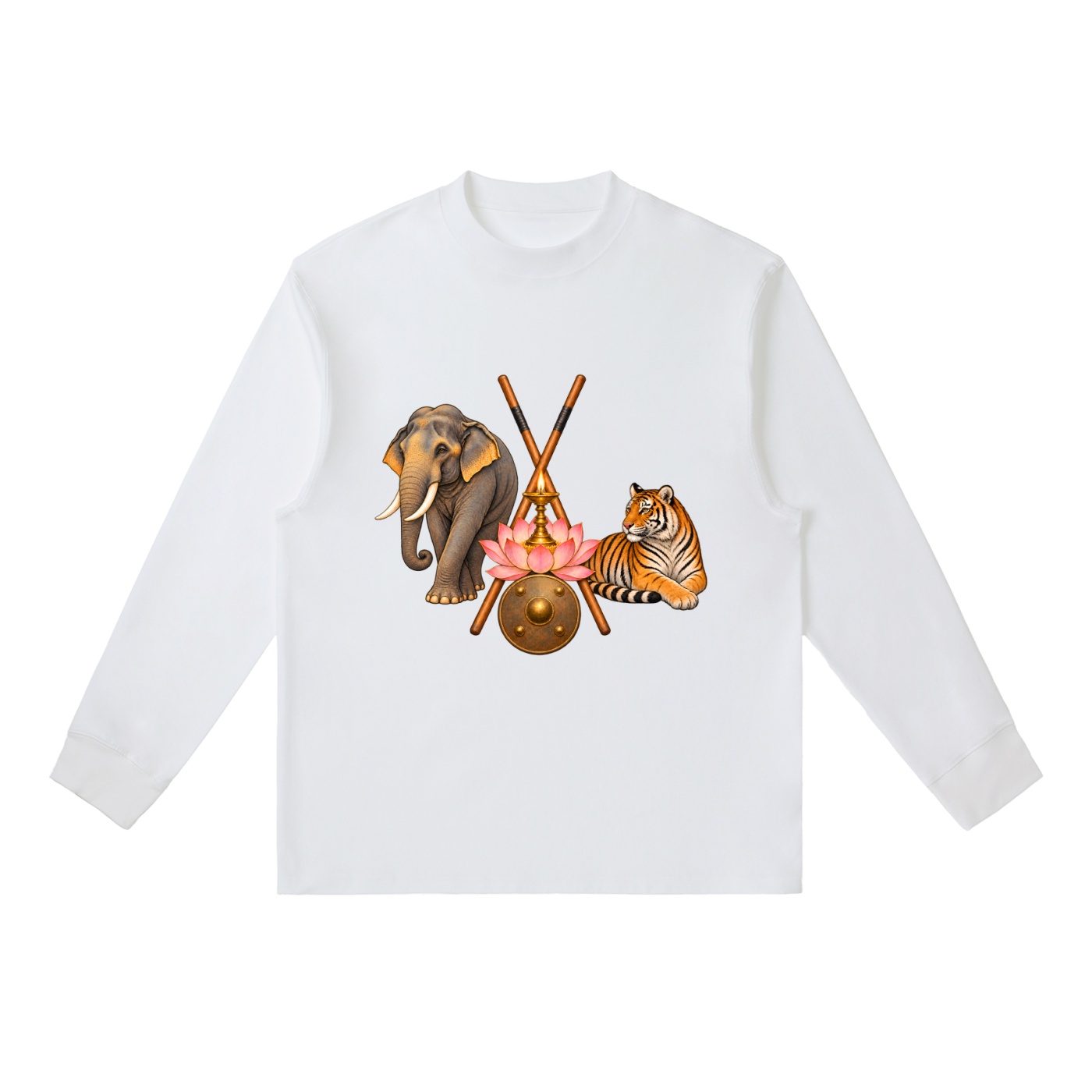Kalari B – Langarmshirt, Freie Komposition – Bild 6
