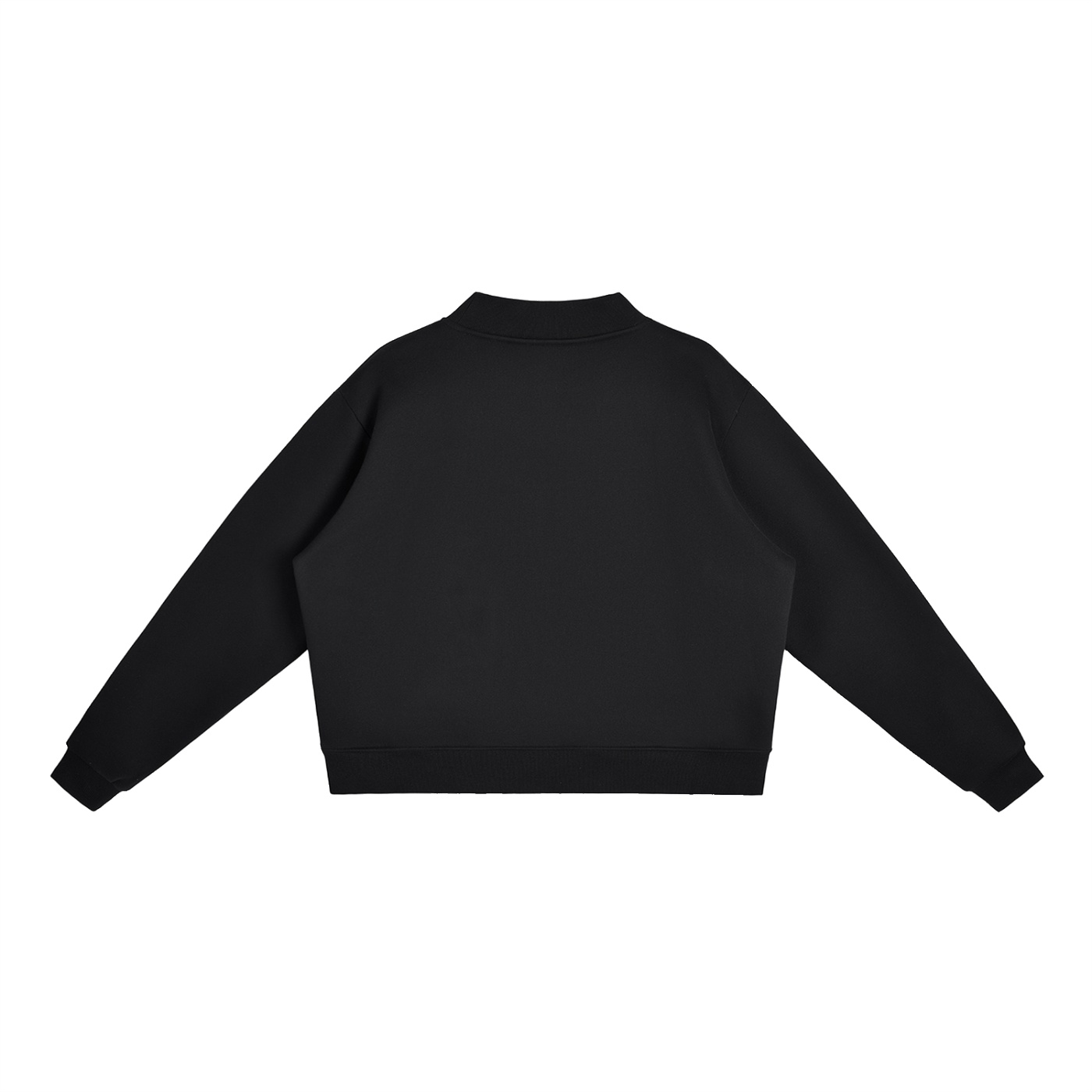 Kung-Fu A – Damen-Fleece-Sweatshirt, Freie Komposition – Ansicht 2