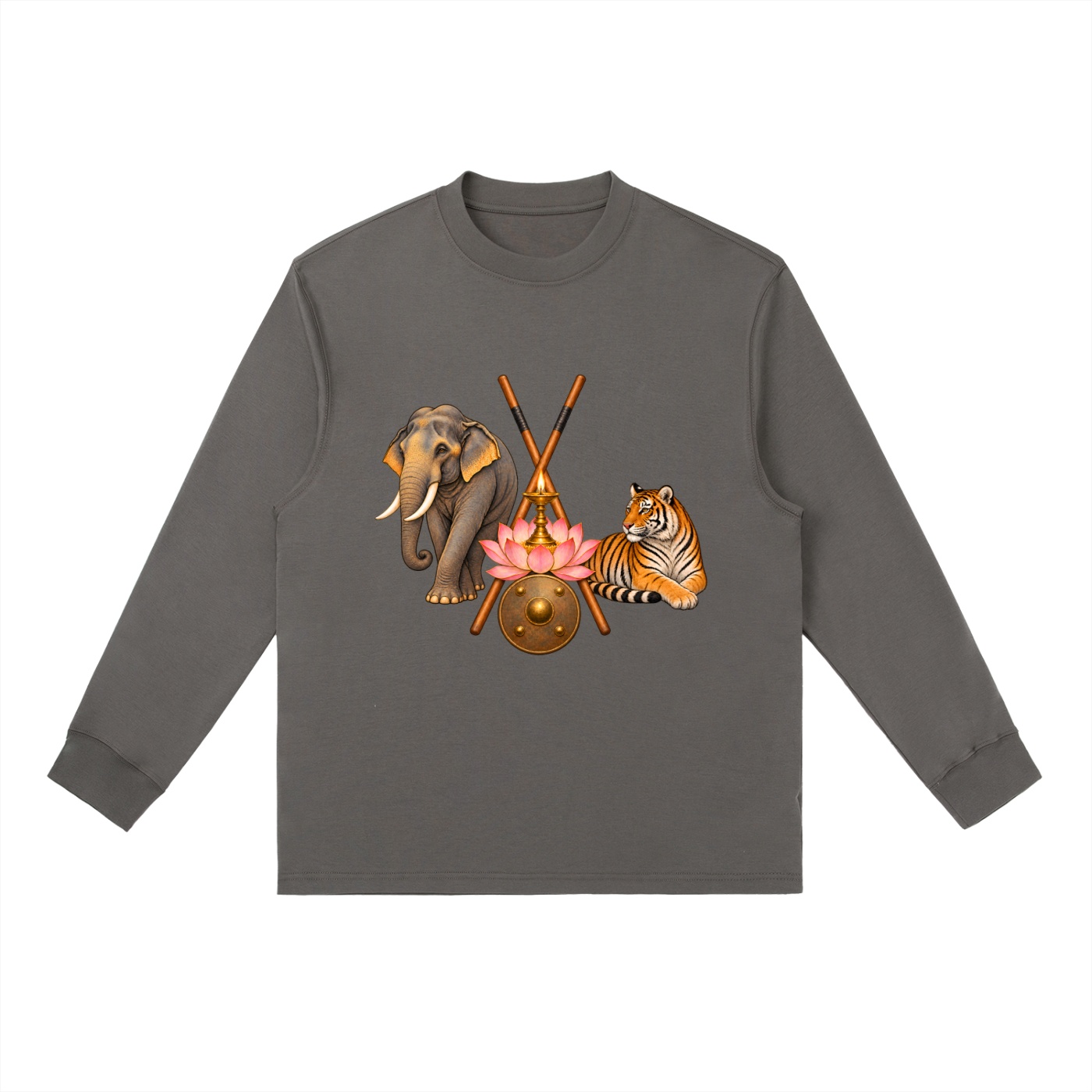 Kalari B – Langarmshirt, Freie Komposition – Bild 16