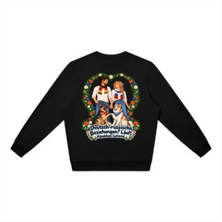 Deutsch-russische Beziehungen? Läuft. Händchen haltend. (Händchen haltend) – Sweatshirt