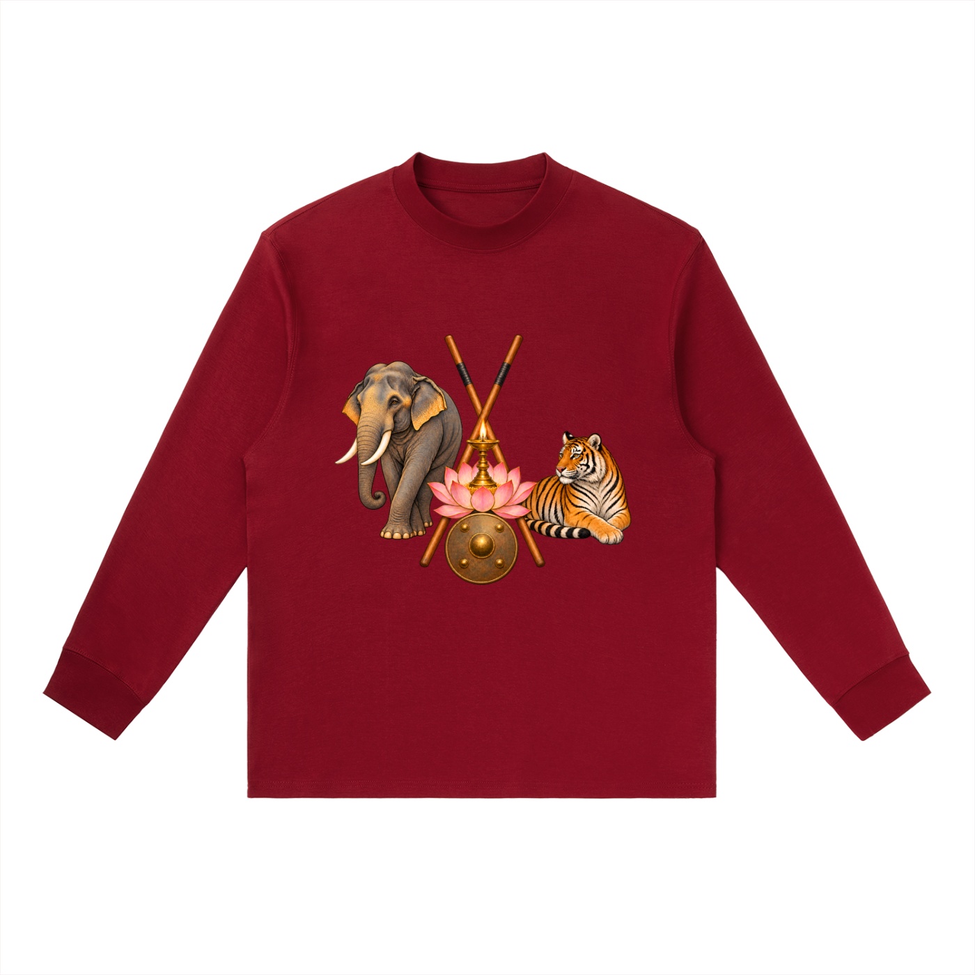 Kalari B – Langarmshirt, Freie Komposition – Bild 18
