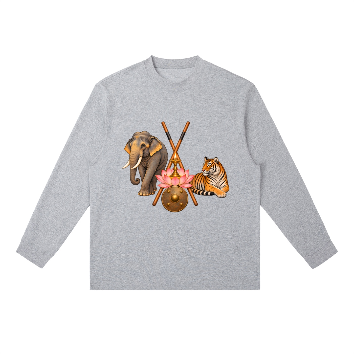 Kalari B – Langarmshirt, Freie Komposition – Bild 8