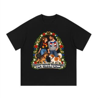 Deutsch-russische Beziehungen? Läuft. Händchen haltend. (Händchen haltend) – T-Shirt · Motiv 3